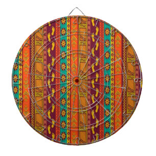 Cible De Fléchettes Art tribal