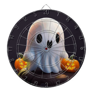 Cible De Fléchettes Baby Ghost Déplaisant mignon caractère Halloween