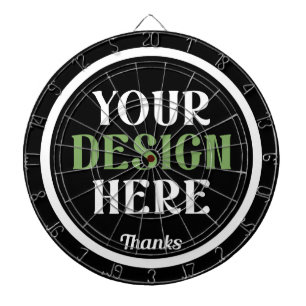 Cible De Fléchettes baiser personnalisé, unique, élégant et minimalist