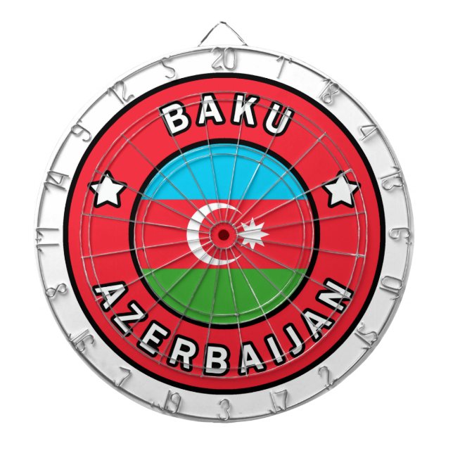 Cible De Fléchettes Bakou Azerbaïdjan (Devant)