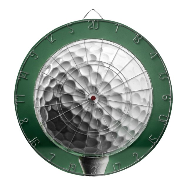 Cible De Fléchettes Bal de golf sur le Tee (Devant)