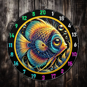 Cible De Fléchettes Balises Baliss Artistic Design Dartboard