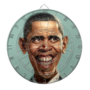 Cible De Fléchettes Barack Obama Dartboard