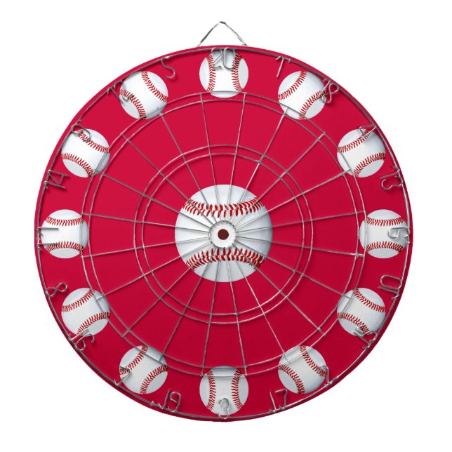 Cible de fléchettes Baseball Bullseye (Devant)