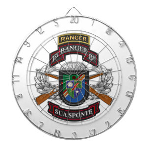 Cible De Fléchettes Bataillon du 1er Ranger de l'armée américaine