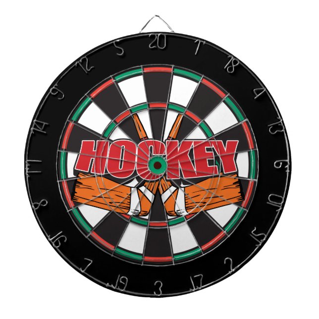 Cible De Fléchettes Bâtons de hockey (Devant)