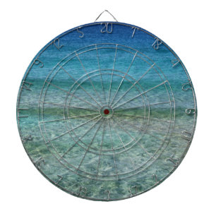 Cible De Fléchettes Belle plage de sable