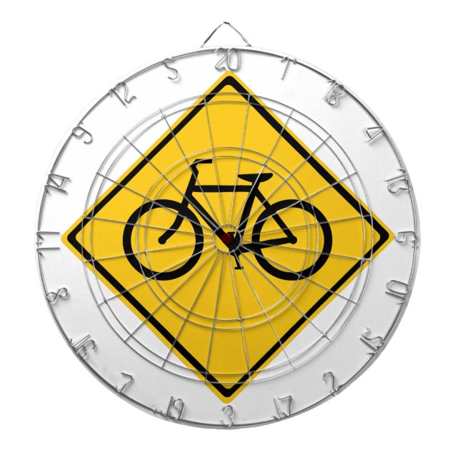 Cible De Fléchettes Bicyclette pour panneau routier (Devant)