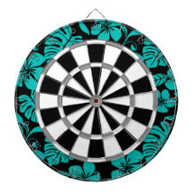 BIKINI ROSE (NOIR/TURQUOISE)