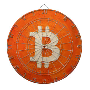 Cible De Fléchettes Bitcoin Standard (Huile, Style : 3)