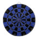 Bleu royal et noir