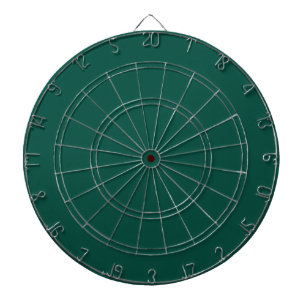 Cible De Fléchettes Bleu-vert (roue chromatique) Vert mer profond 