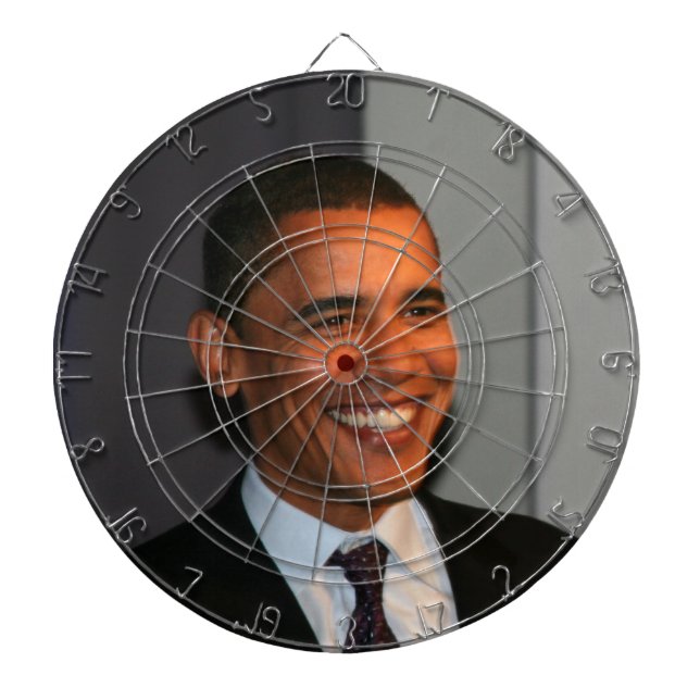 Cible De Fléchettes Boudine du Président Barack Obama (Devant)