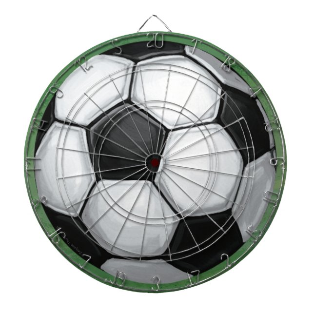 Cible De Fléchettes Boule de football (Devant)