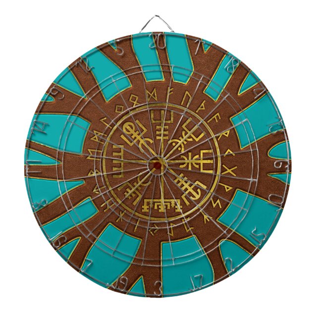 Cible De Fléchettes Boussole de navigation de Vegvisir - de Viking (Devant)