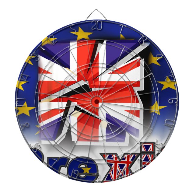 Cible De Fléchettes brexit (Devant)