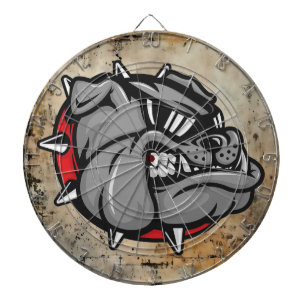 Cible De Fléchettes Bulldogs Mascot Darboard