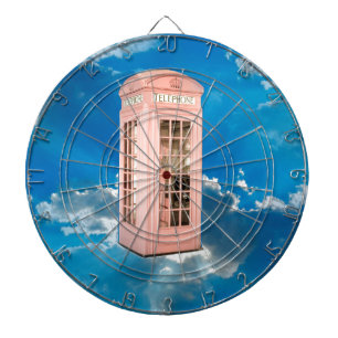Cible De Fléchettes cabine téléphonique
