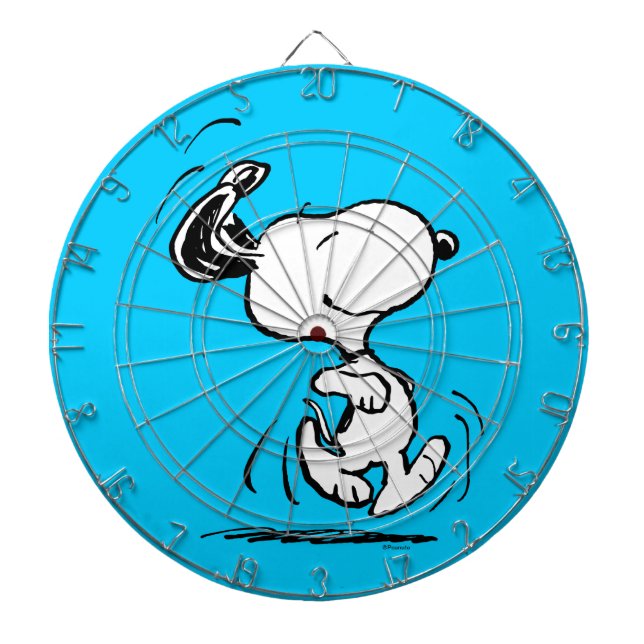 Cible De Fléchettes cacahuètes | Snoopy Happy Dance (Devant)