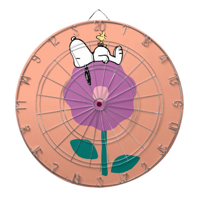 Cible De Fléchettes cacahuètes | Snoopy & Woodstock Flower Whististle (Devant)