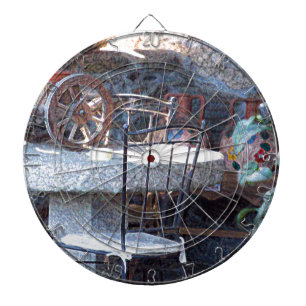 Cible De Fléchettes Cactus espagnol et vie morte