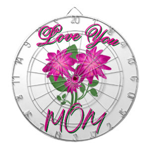 Cible De Fléchettes Cadeau floral personnalisé et sur mesure pour la f