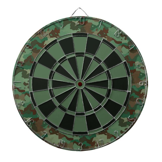 Cible De Fléchettes Camo (Devant)
