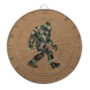 Cible De Fléchettes Camo Bigfoot Sasquatch