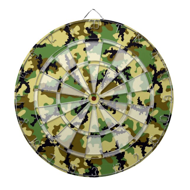 Cible De Fléchettes Camouflage des bois (Devant)