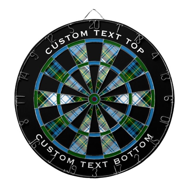 Cible De Fléchettes Campbell Dress Tartan (Devant)