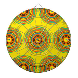 CIBLE DE FLÉCHETTES CERCLES