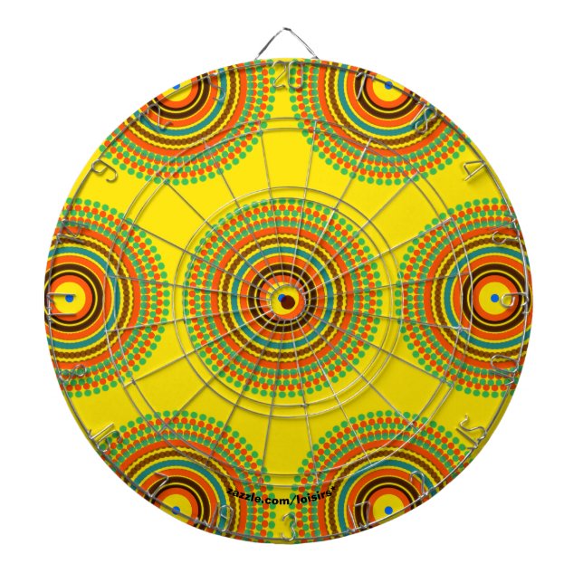 CIBLE DE FLÉCHETTES CERCLES (Devant)