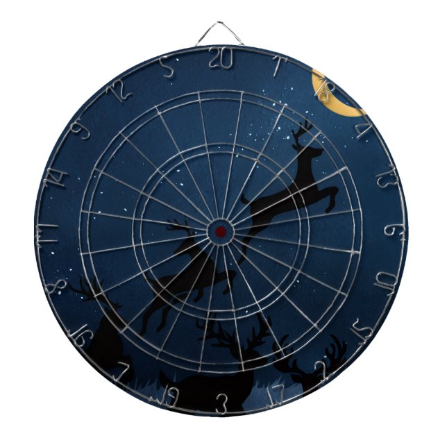 Cible De Fléchettes Cerf de lune (Devant)