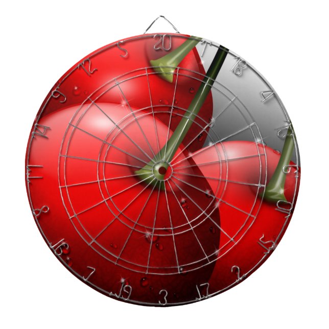 Cible De Fléchettes Cerises avec gouttes de ragoût (Devant)