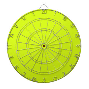 Cible De Fléchettes Chartreuse Jaune (couleur unie)