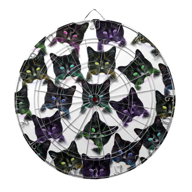 Cible De Fléchettes Chats cool (Devant)