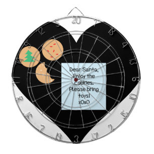 Cible De Fléchettes Cher Père Noël - Apportez des jouets