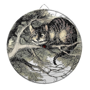 Cible De Fléchettes Cheshire Chat Alice Wonderland Classic