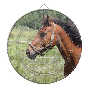 Cible De Fléchettes Cheval Brown