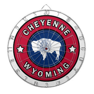 Cible De Fléchettes Cheyenne Wyoming