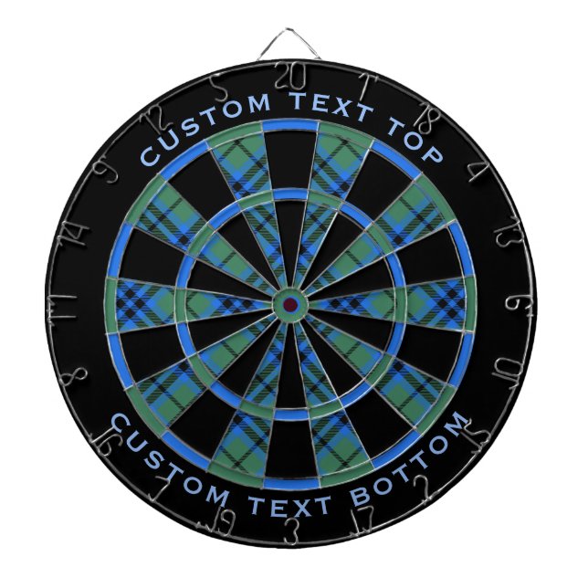 Cible de flechettes Clan Keith Tartan (Devant)