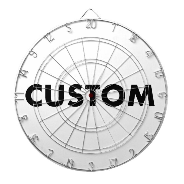 Cible De Fléchettes Classic Custom Dartboard - Red & Green Standard (Devant)