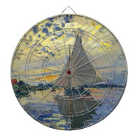 Claude Monet - Voilier au Petit-Gennevilliers