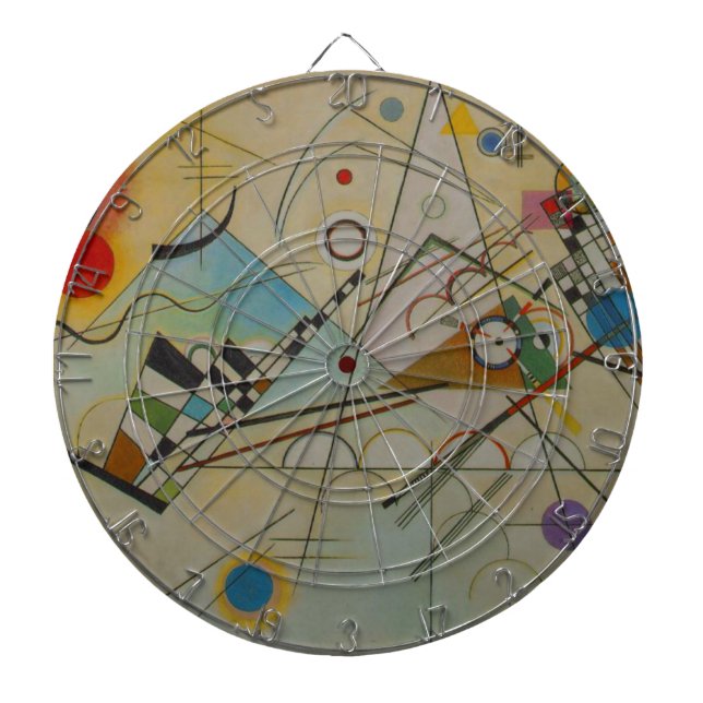 Cible De Fléchettes Composition Kandinsky VIII (Devant)