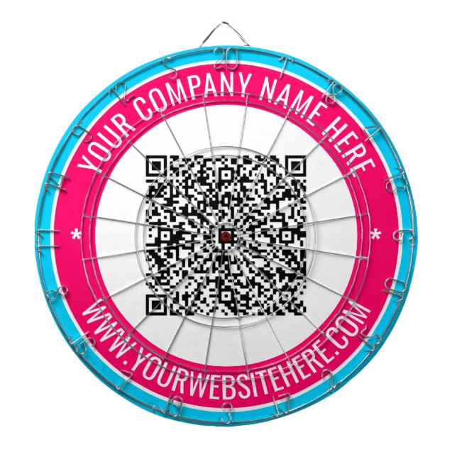 Cible De Fléchettes Concevez votre propre code QR et votre propre Cibl (Devant)