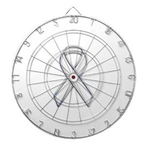 Cible De Fléchettes Conscience blanche de ruban de style ceinturée pa