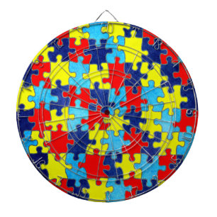 Cible De Fléchettes Conscience-Puzzle d'autisme par Shirley Taylor