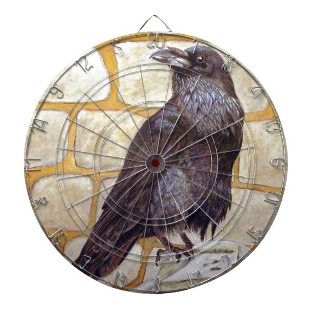 Cible De Fléchettes Corbeau (Devant)