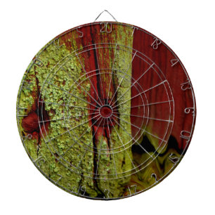 Cible De Fléchettes Couleur rouge typique de Falun suédois, très popul