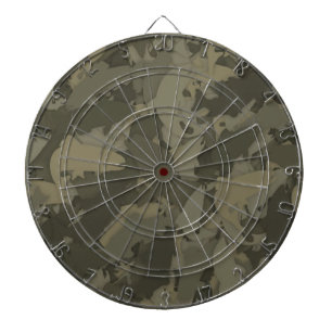 Cible De Fléchettes Country Boy Fishing Camouflage Motif